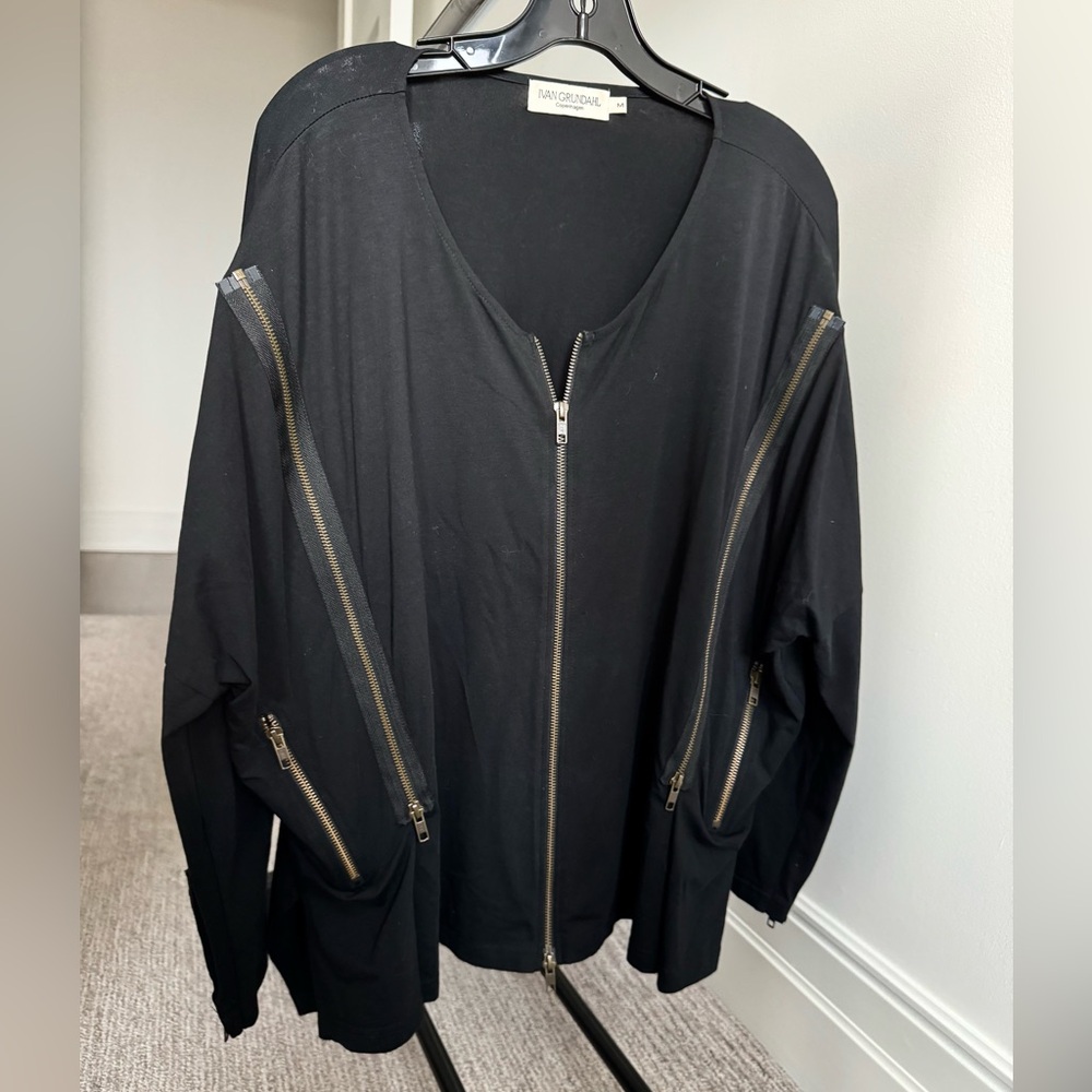 Ivan Grundahl Copenhagen Black Women's Bomber Jacket